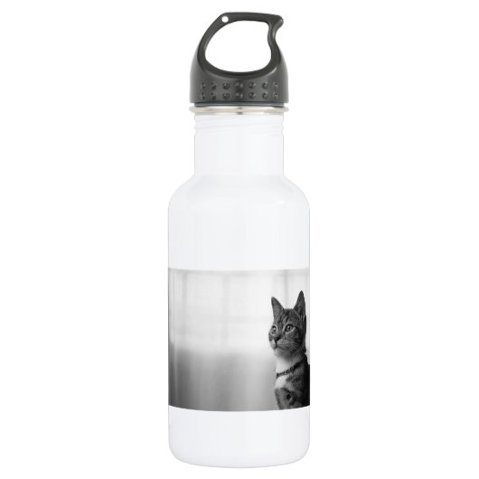 Niedliche Katze Trinkflasche (Vorderseite)