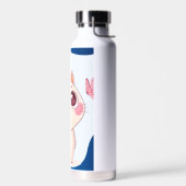 niedliche Katze Trinkflasche (Links)