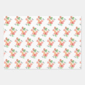 Niedliche Katze und Eier Osterfrühling Geschenkpapier Set (Vorderseite)