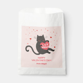 Niedliche Katze Valentine Geschenktütchen