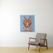 Niedliche Katze Wandteppich (Beispiel)