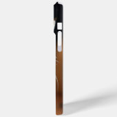 Niedliche Katze wirft einen Punch Case-Mate iPhone Hülle (Rückseite / Links)