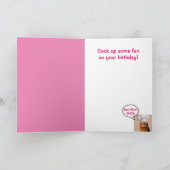 Niedliche Katze "Zur Mama" Geburtstag Karte (Innenseite)