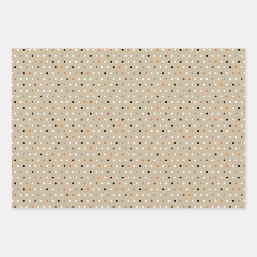 Niedliche Katzen Alle in einem rohen Polka Dot und Geschenkpapier Set (Vorderseite 2)