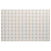 Niedliche Katzen Aquarellmuster. Stoff (Yard (91,4 cm))