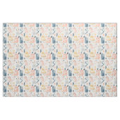 Niedliche Katzen Aquarellmuster. Stoff (Fat Quarter (45,7 x 55,9 cm))