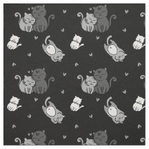 Niedliche Katzen auf Black Cheeky Witz® Cat Liebha