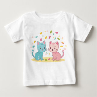 Niedliche Katzen Baby T-shirt