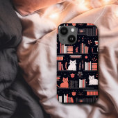 Niedliche Katzen Bücher rosa Case-Mate iPhone Hülle