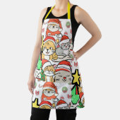 niedliche Katzen, die Weihnachten verheißen Schürze (InSitu)