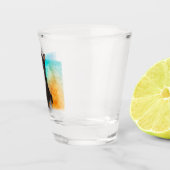 Niedliche Katzen-Farben Schnapsglas (Rechts)