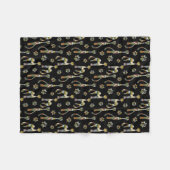 Niedliche Katzen Fleecedecke (Vorderseite (Horizontal))