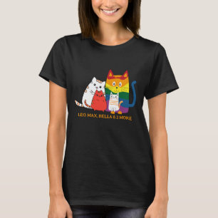 Niedliche Katzen für Katzen Mama Katze Papa Gesche T-Shirt