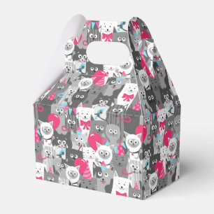 Niedliche Katzen - Gefälligkeitsbox Geschenkschachtel