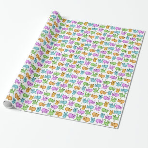 niedliche Katzen Geschenkpapier
