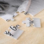 Niedliche Katzen Haustiere Foto Personalisierte Ha Puzzle (Seite)