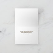 Niedliche Katzen-Hunde-Illustration Dankeskarte (Innenseite)