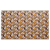 Niedliche Katzen im Hintergrund Stoff (Yard (91,4 cm))