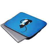 Niedliche Katzen in Liebe Laptopschutzhülle (Vorne Knopf)