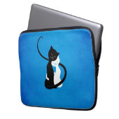 Niedliche Katzen in Liebe Laptopschutzhülle (Vorderseite Links)