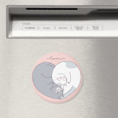Niedliche Katzen in Liebe Magnet (In Situ (Geschirrspüler))