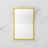 Niedliche Katzen in Sonnenblumen verstecken sich u Karte (Innenseite)