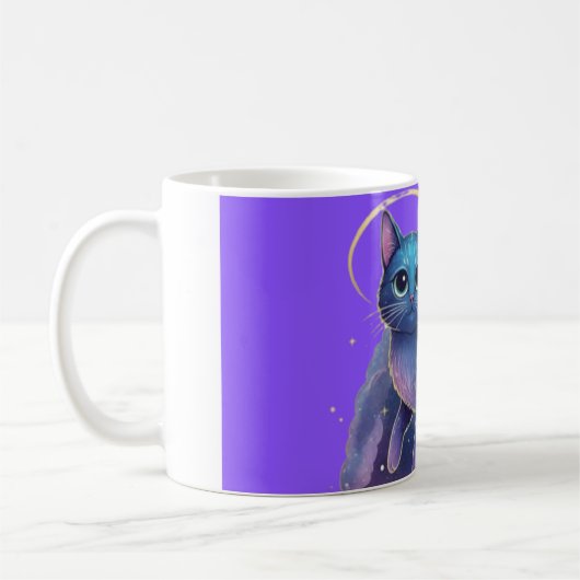 Niedliche Katzen-Kaffeetasse Kaffeetasse (Links)