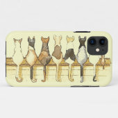 Niedliche Katzen Lineup iPhone 5 Fall Case-Mate iPhone Hülle (Rückseite (Horizontal))