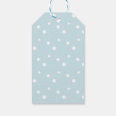 Niedliche Katzen Meowy Weihnachten Personalisierte Geschenkanhänger (Rückseite)