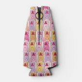 Niedliche Katzen mit liebevollem Herzen Flaschenkühler (Rückseite)