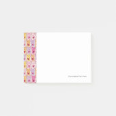 Niedliche Katzen mit liebevollen Herzen Post-it Klebezettel (Vorderseite)