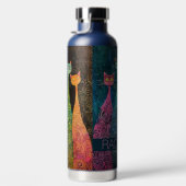 Niedliche Katzen mit Namen Trinkflasche (Rechts)