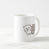 niedliche Katzen mochi Kaffeetasse (VorderseiteRechts)