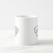 niedliche Katzen mochi Kaffeetasse (Mittel)