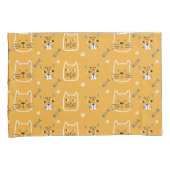 Niedliche Katzen Modernes Muster Kissenbezug (Vorderseite-Rechts)