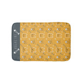 Niedliche Katzen Modernes Muster Personalisiert Badematte (Vorderseite)