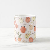 Niedliche Katzen nahtlos Kaffeetasse (Mittel)