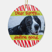 Niedliche Katzen-oder Keramik Ornament (Links)