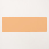 Niedliche Katzen orangefarbenes Haustier Nahtloses Yogamatte (Rückseite (Horizontal))