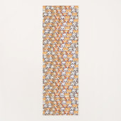 Niedliche Katzen Orangenkätzchen Yogamatte (Vorderseite)