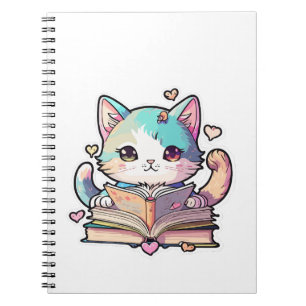 niedliche Katzen phantastisches Lesebuch Notizblock