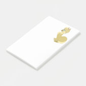 Niedliche Katzen-Post-it®-Hinweise Post-it Klebezettel (angewinkelt)