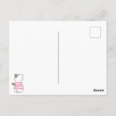 Niedliche Katzen Postkarte (Rückseite)