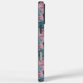 Niedliche Katzen Rosa blaue Strickmäuse Case-Mate iPhone Hülle (Rückseite / Rechts)