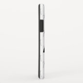 Niedliche Katzen - schwarz u. weißes Muster Case-Mate iPhone Hülle (Hinten/Rechts)