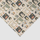 Niedliche Katzen Seidenpapier (Ausschnitt)