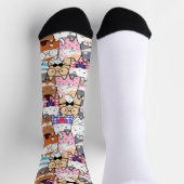 Niedliche Katzen Socken (Oben)