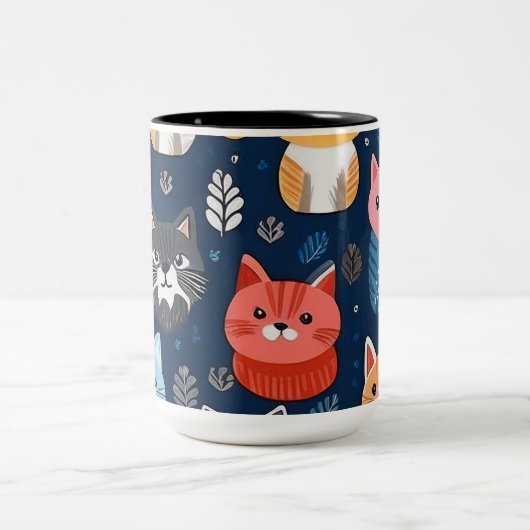 niedliche Katzen Tasse (Mittel)