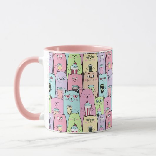 Niedliche Katzen Tasse (Links)