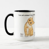 niedliche Katzen Tasse (Links)